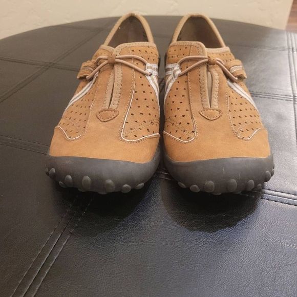 Clark's Privo Tequini Women's Brown Nubuck Leather Slip-On Hiking Shoes MINT - Picture 14 of 15